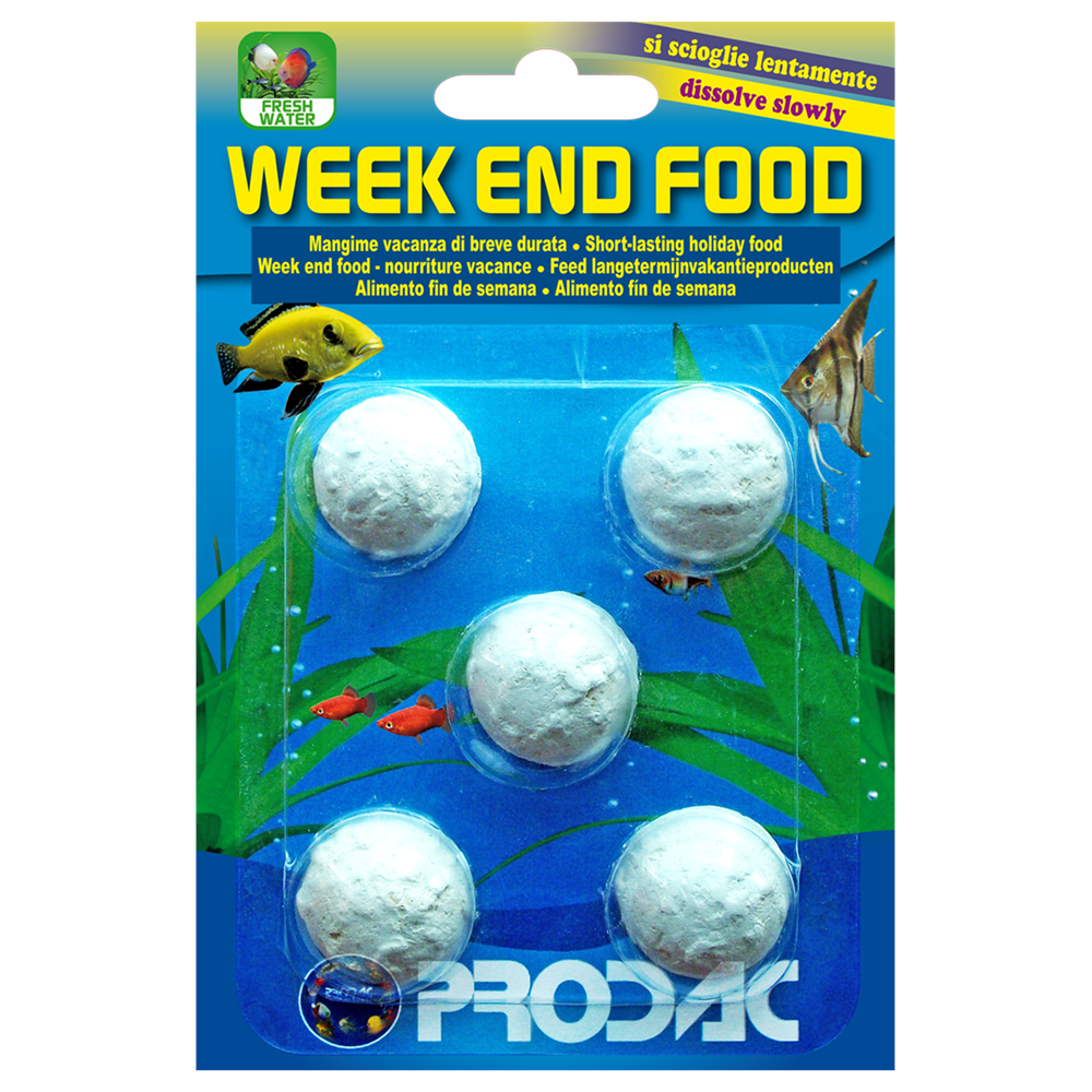 PRODAC-WEEK END FOOD 5 TABLETS 21GR
