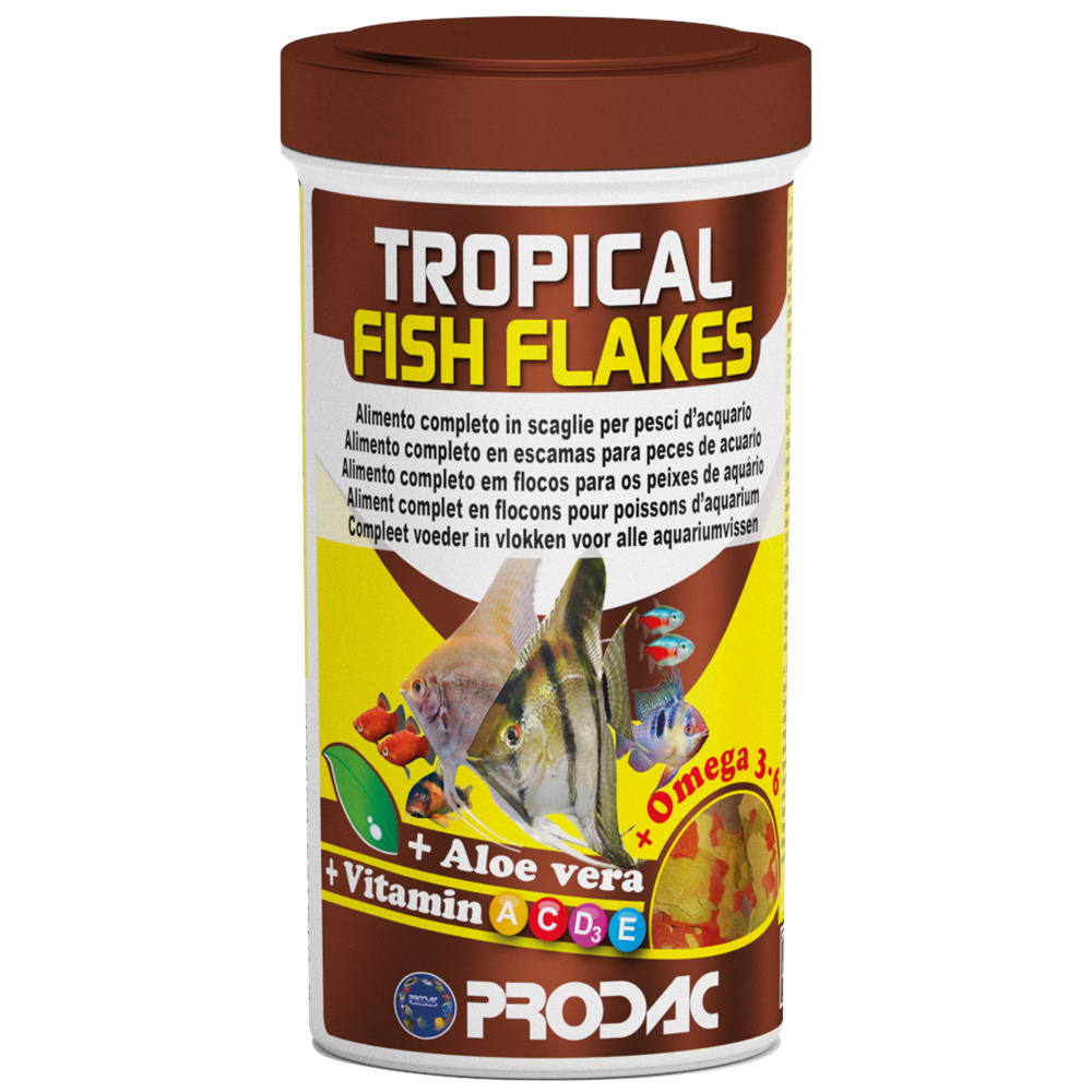 PRODAC-TROPICAL FISH FLAKES 250ML/50GR