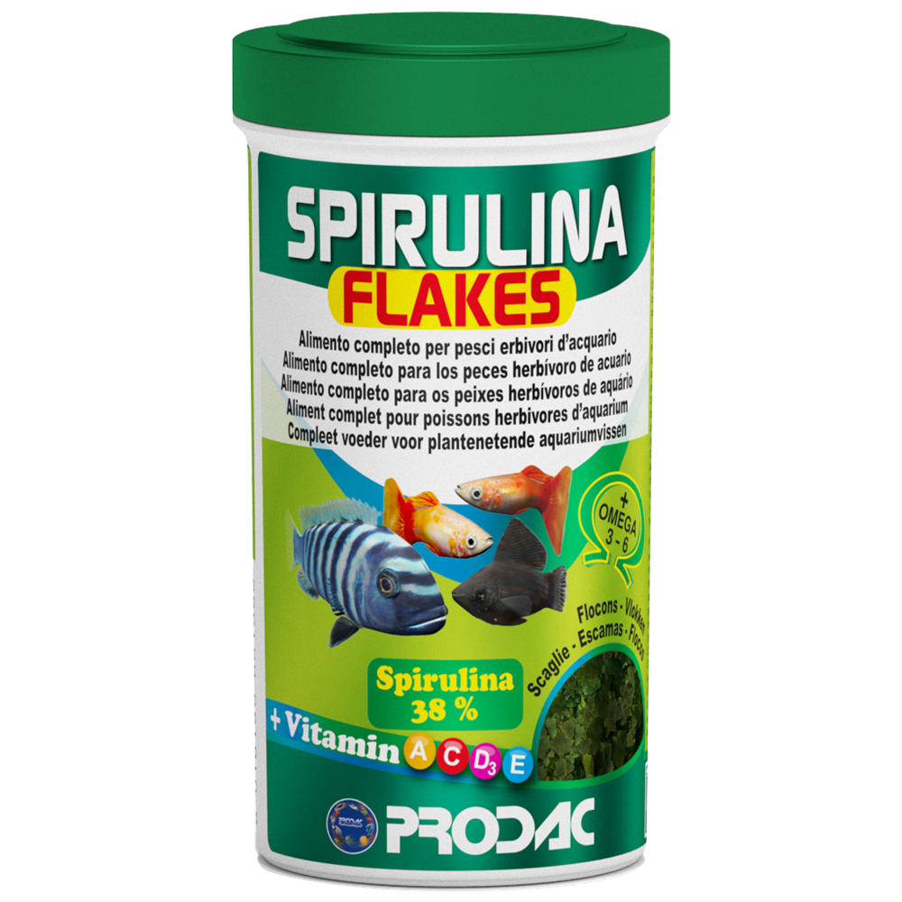 PRODAC-SPIRULINA FLAKES 250ML/50GR