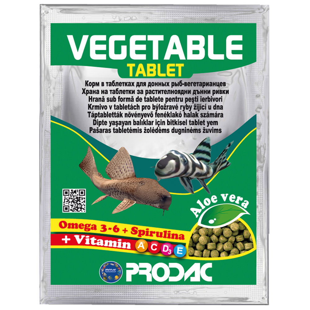 PRODAC-VEGETABLE TABLET 12GR