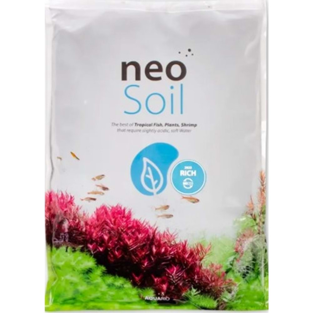 AQUARIO-NEO GRAVEL NO CO2 RICH POWDER 8LT