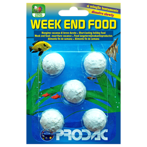 PRODAC-WEEK END FOOD 5 TABLETS 21GR