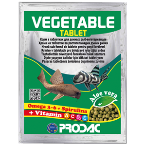 PRODAC-VEGETABLE TABLET 12GR