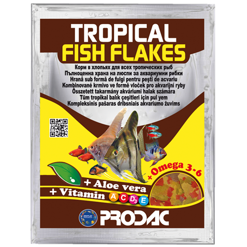 PRODAC-TROPICAL FISH FLAKES 12GR