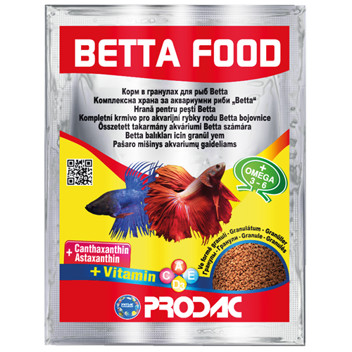 PRODAC-BETTA FOOD 12GR
