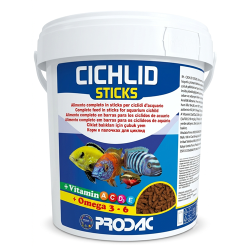 PRODAC-CICHLID STICKS 4,5KG/10LT