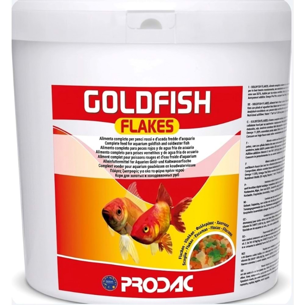 PRODAC-GOLDFISH FLAKES 1KG/11LT