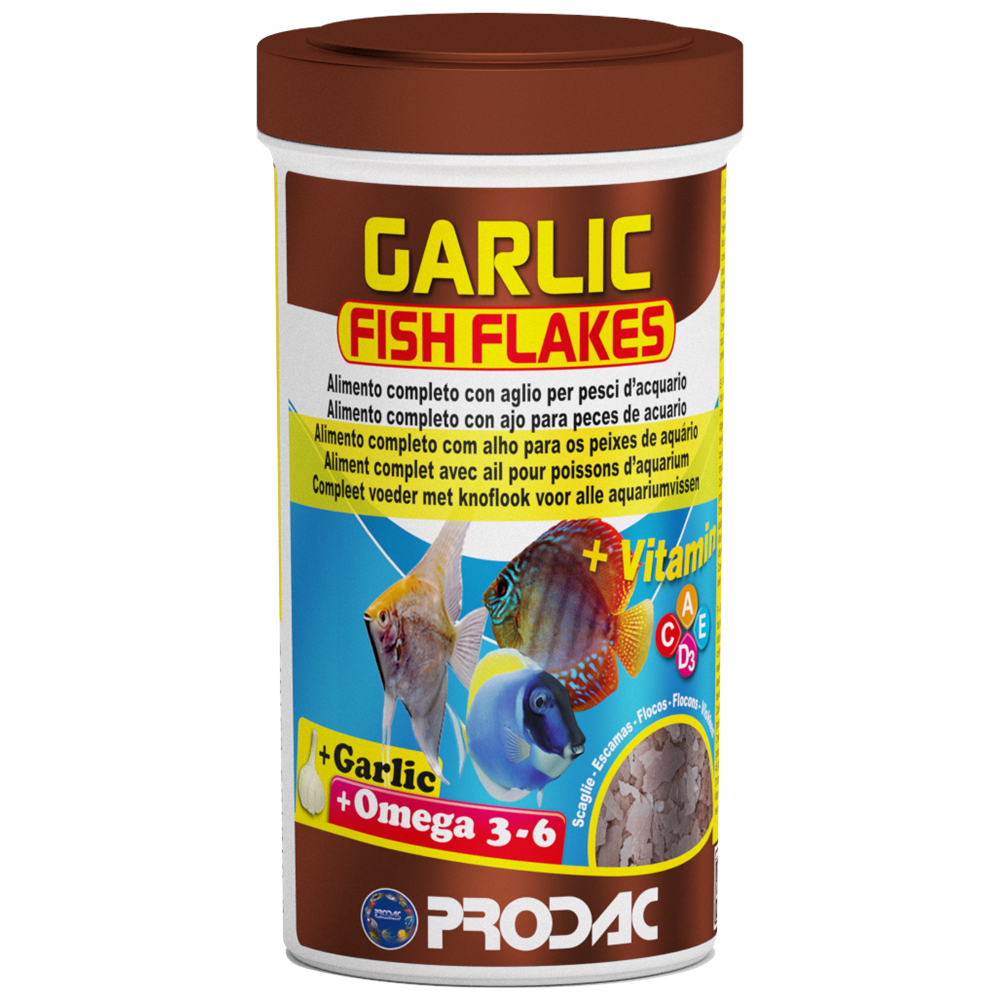 PRODAC-GARLIC FISH FLAKES 250ML/50GR