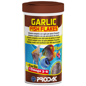 PRODAC-GARLIC FISH FLAKES 250ML/50GR