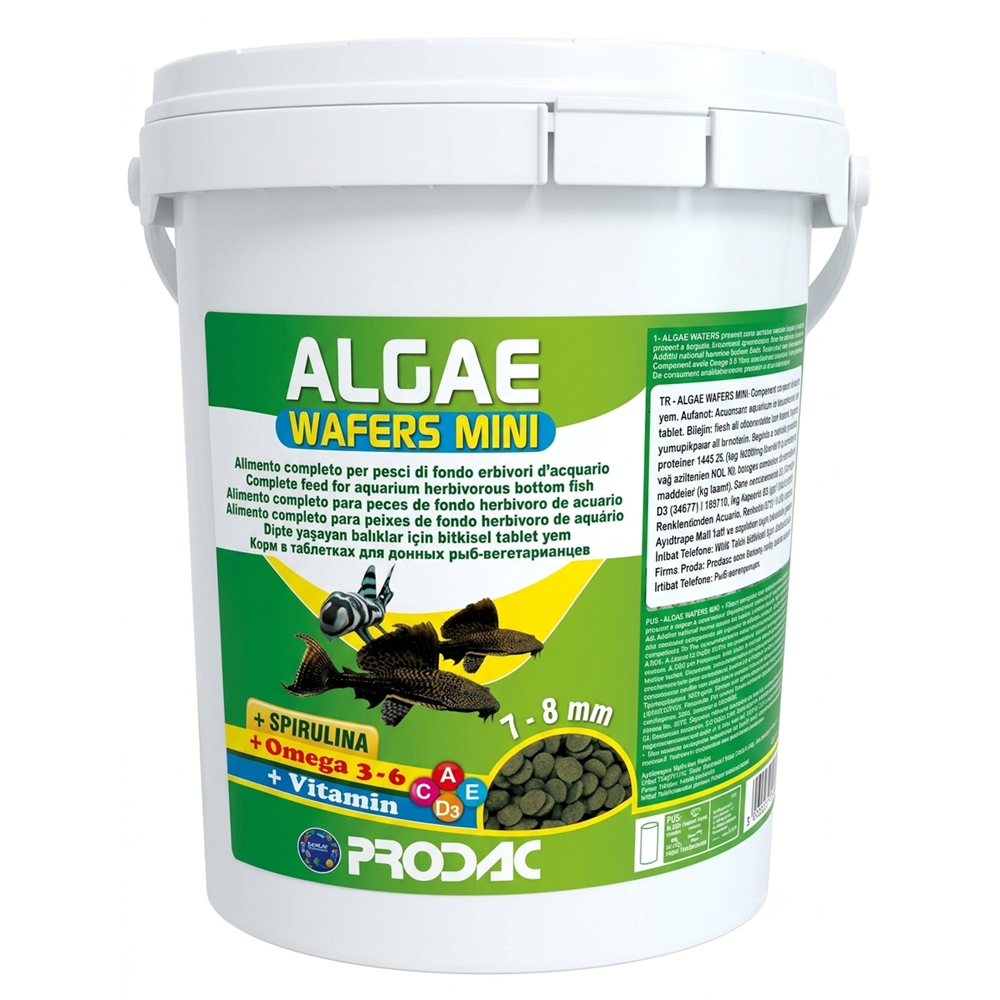 PRODAC-ALGAE WAFERS MINI 2KG/4,5LT